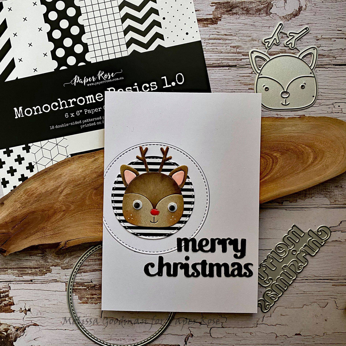 Little Fox / Reindeer Metal Cutting Die 19447 - Paper Rose Studio