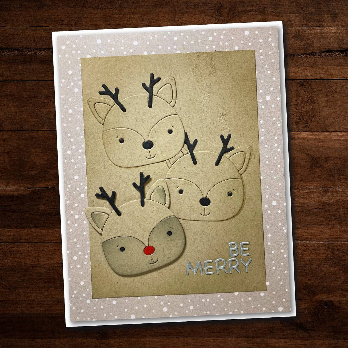 Little Fox / Reindeer Metal Cutting Die 19447 - Paper Rose Studio