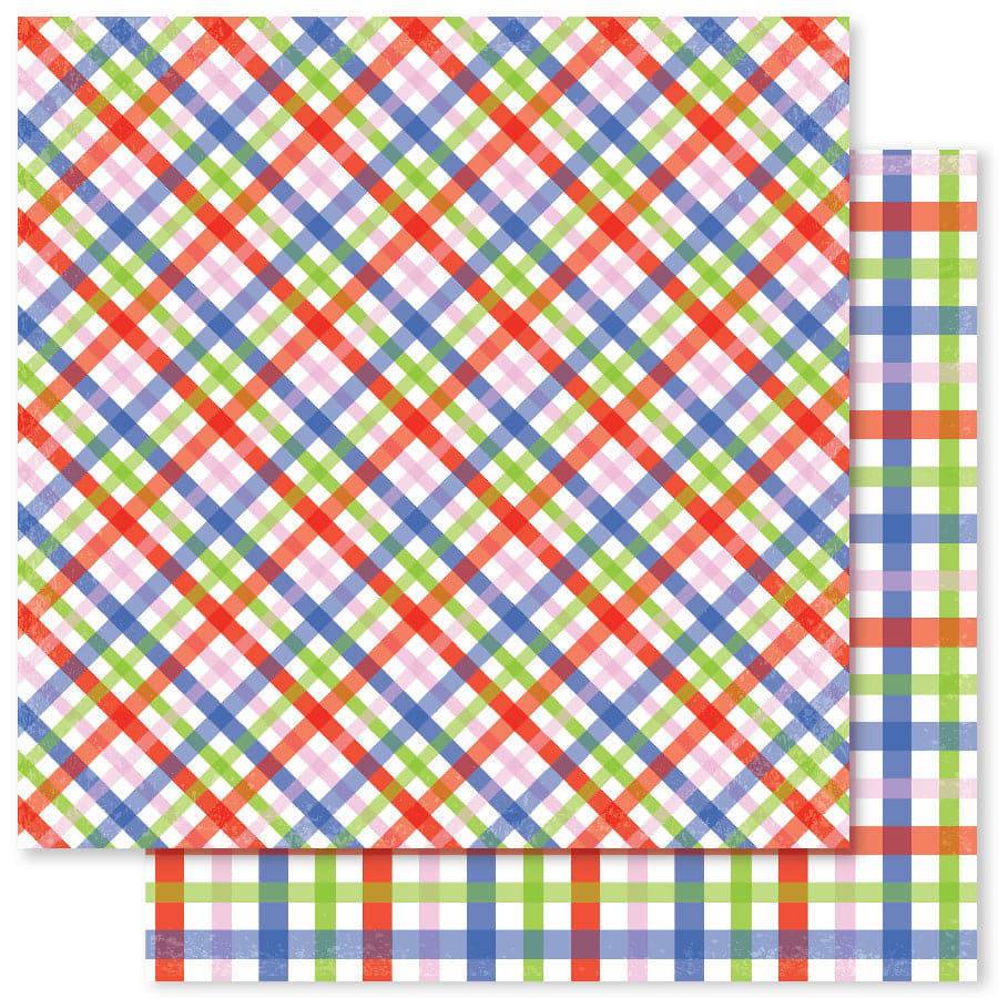 Lollipop Plaid 12x12 Paper Collection 20210 - Paper Rose Studio