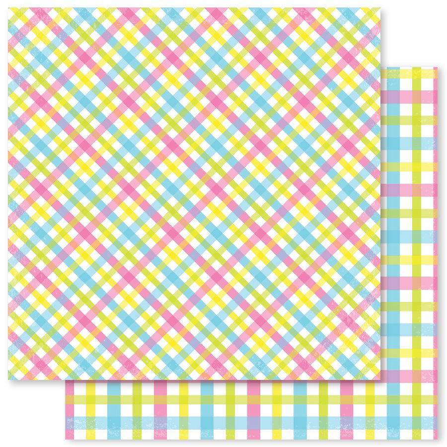 Lollipop Plaid 12x12 Paper Collection 20210 - Paper Rose Studio