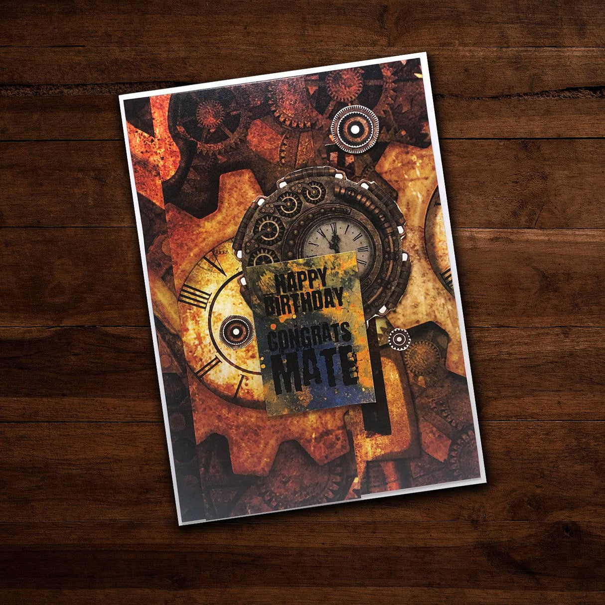 Mechanical 12x12 Paper Collection 27007 - Paper Rose Studio