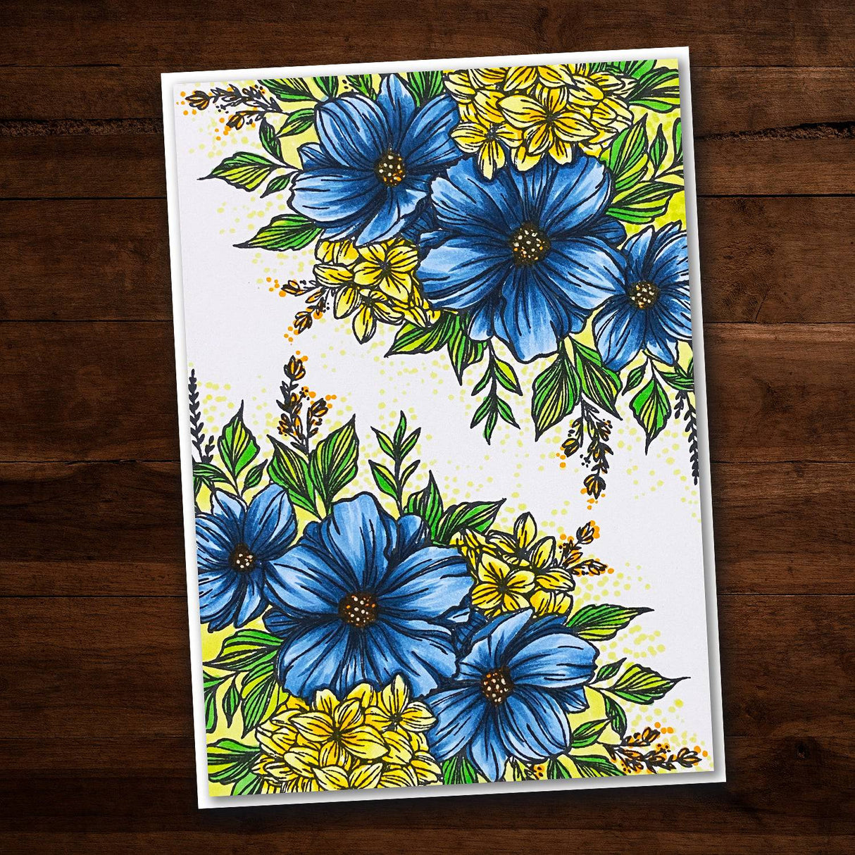 Milly's Bouquet Clear Stamp Set 20790 - Paper Rose Studio