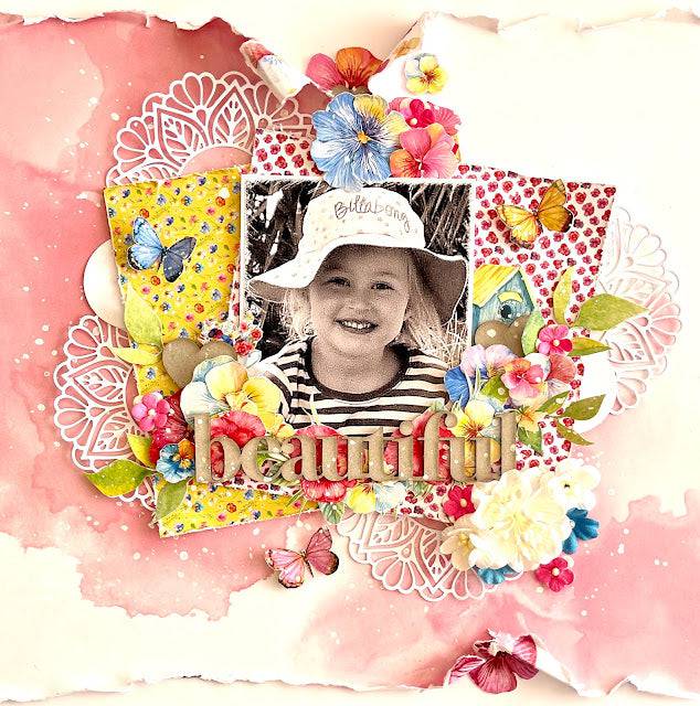 Pansy Garden 12x12 Paper Collection 22303 - Paper Rose Studio