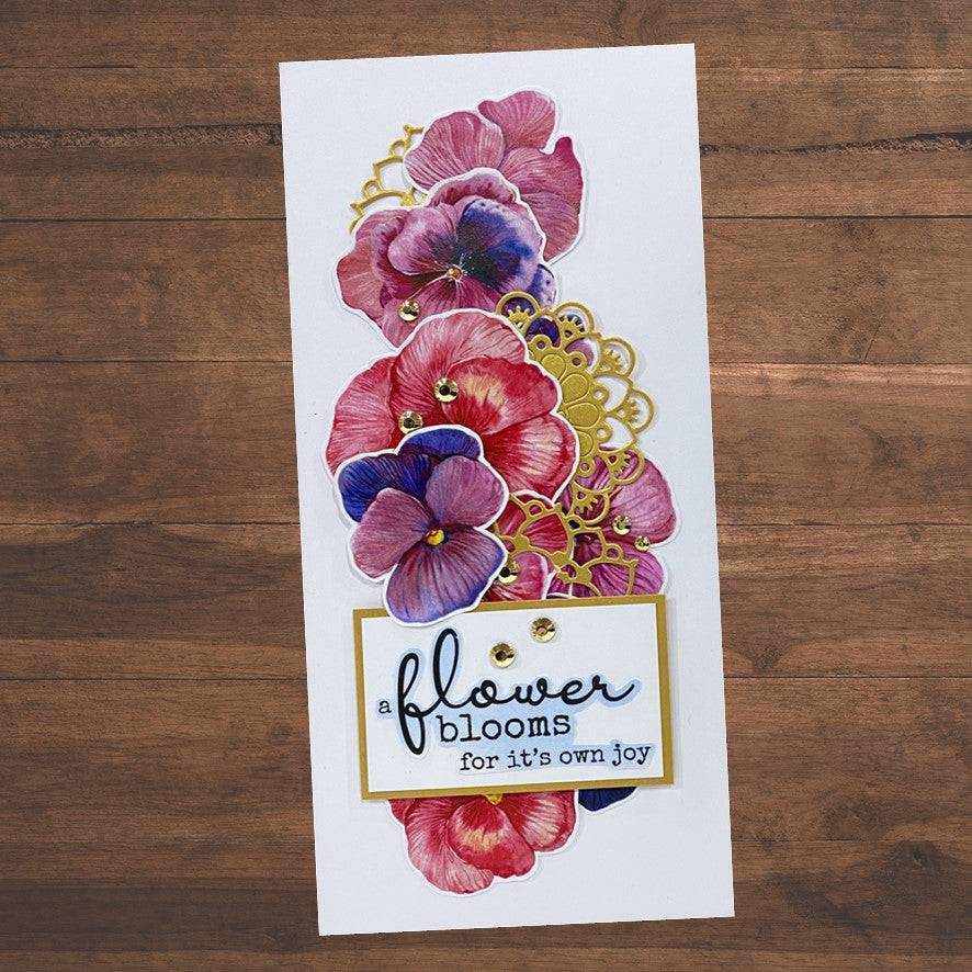 Pansy Garden 12x12 Paper Collection 22303 - Paper Rose Studio