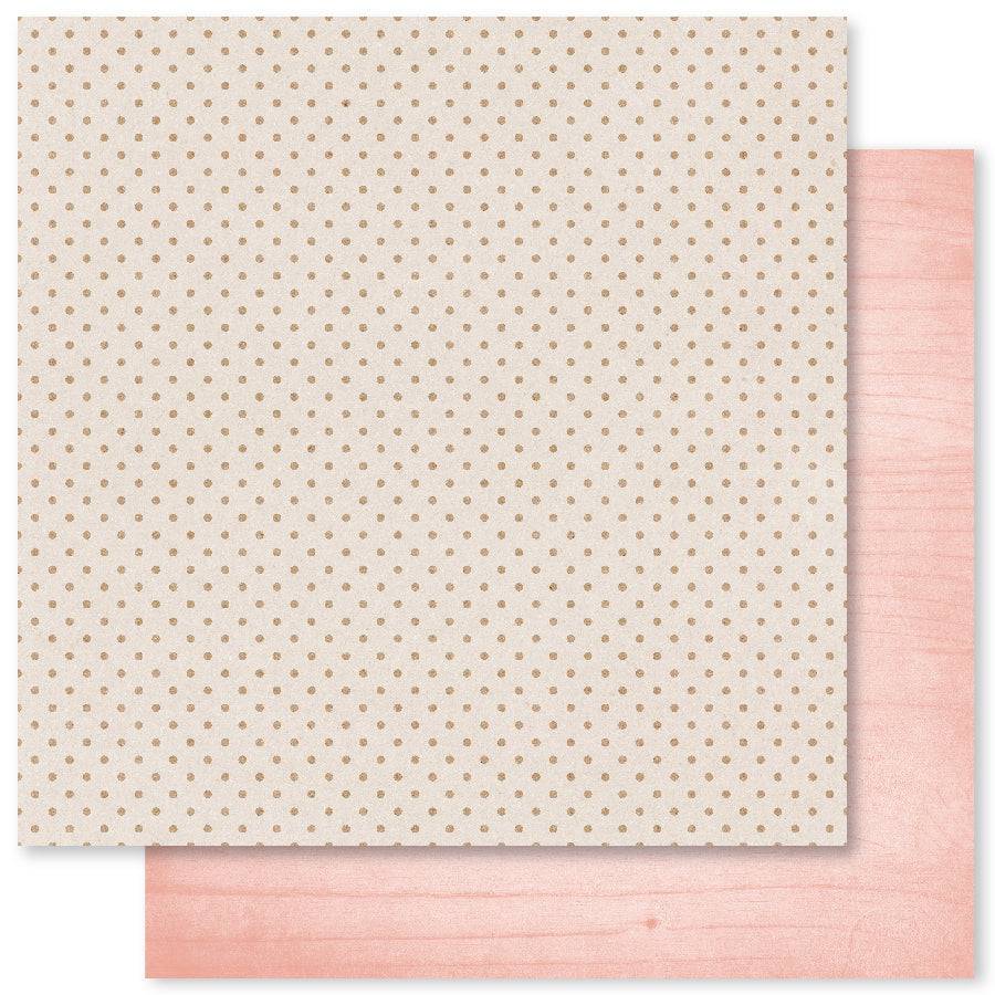 Pretty in Pink Christmas Basics E 12x12 Paper (12pc Bulk Pack) 27778 - Paper Rose Studio