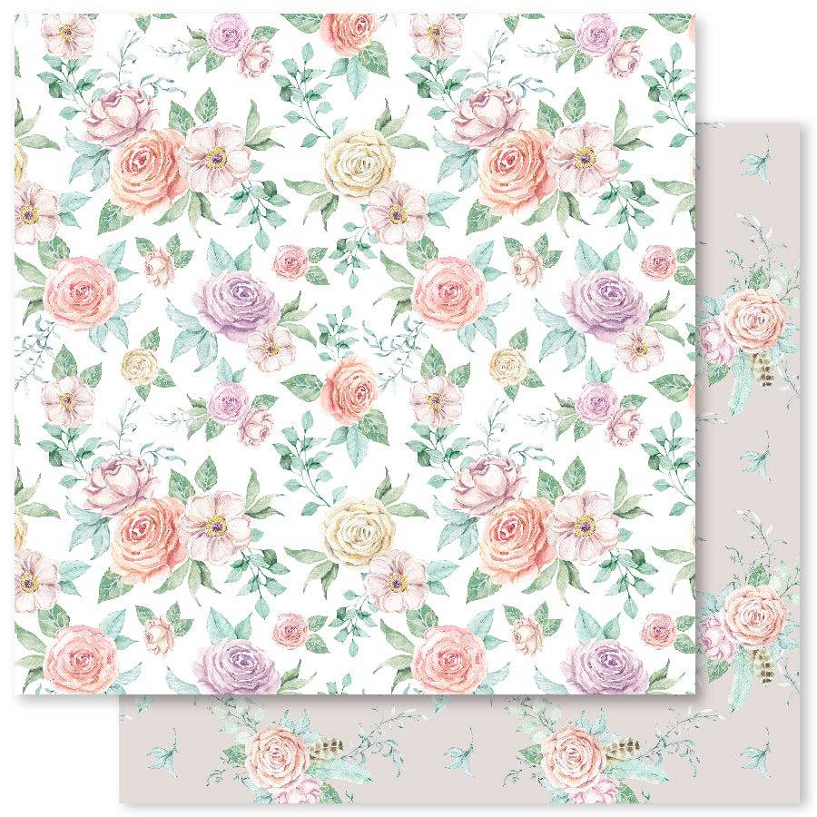 Rambling Rose A 12x12 Paper (12pc Bulk Pack) 27310 - Paper Rose Studio