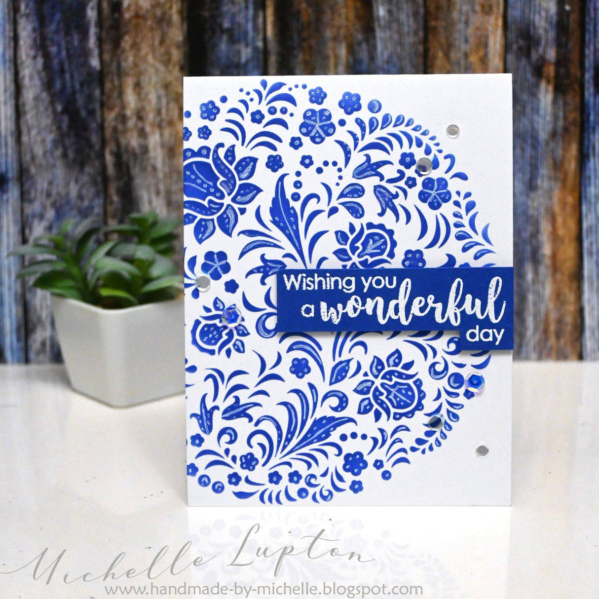 Scandi Circle 6x6" Stencil 22438 - Paper Rose Studio