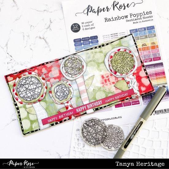 Scribble Duo Clear Stamp 26479 - Paper Rose Studio