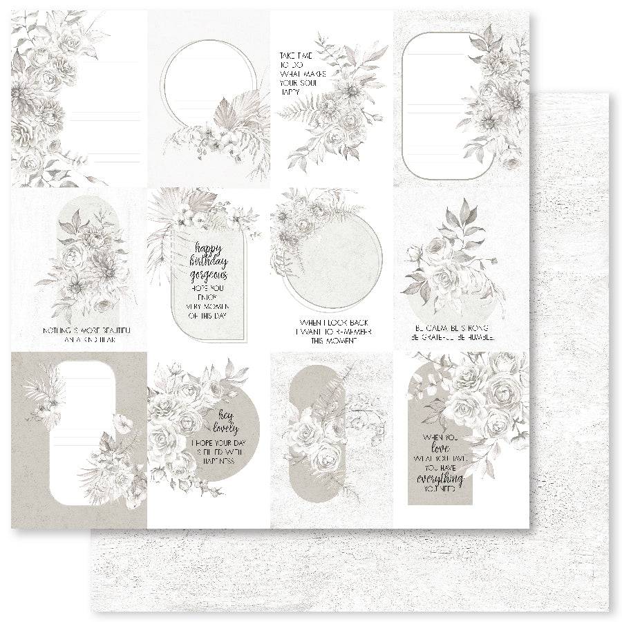 Serenity C 12x12 Paper (12pc Bulk Pack) 25690 - Paper Rose Studio