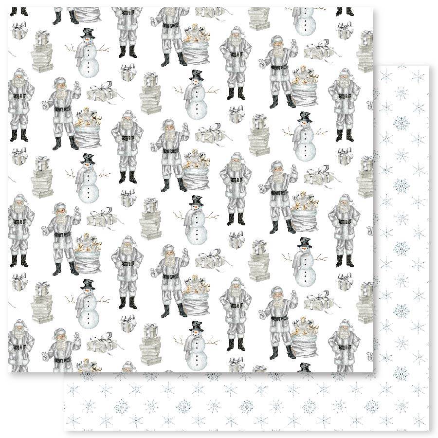 Silver Bells 1 F 12x12 Paper (12pc Bulk Pack) 26815 - Paper Rose Studio