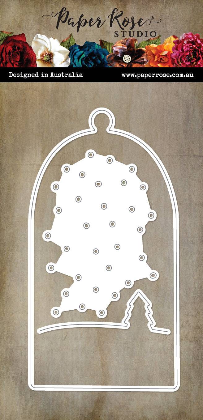 Slimline Snowglobe Metal Cutting Die 26092 - Paper Rose Studio