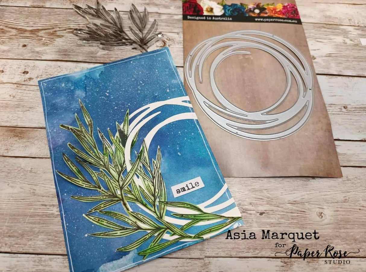 Small Eucalyptus Branch Clear Stamp 28231 - Paper Rose Studio