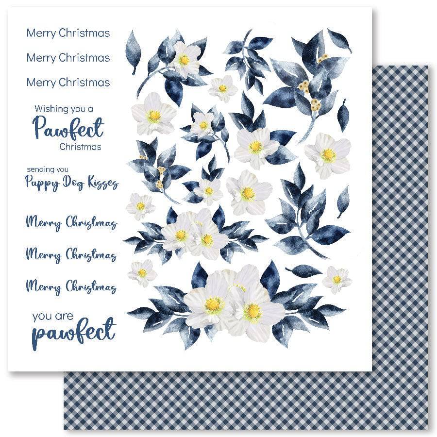 Snuggly Christmas D 12x12 Paper (12pc Bulk Pack) 27568 - Paper Rose Studio