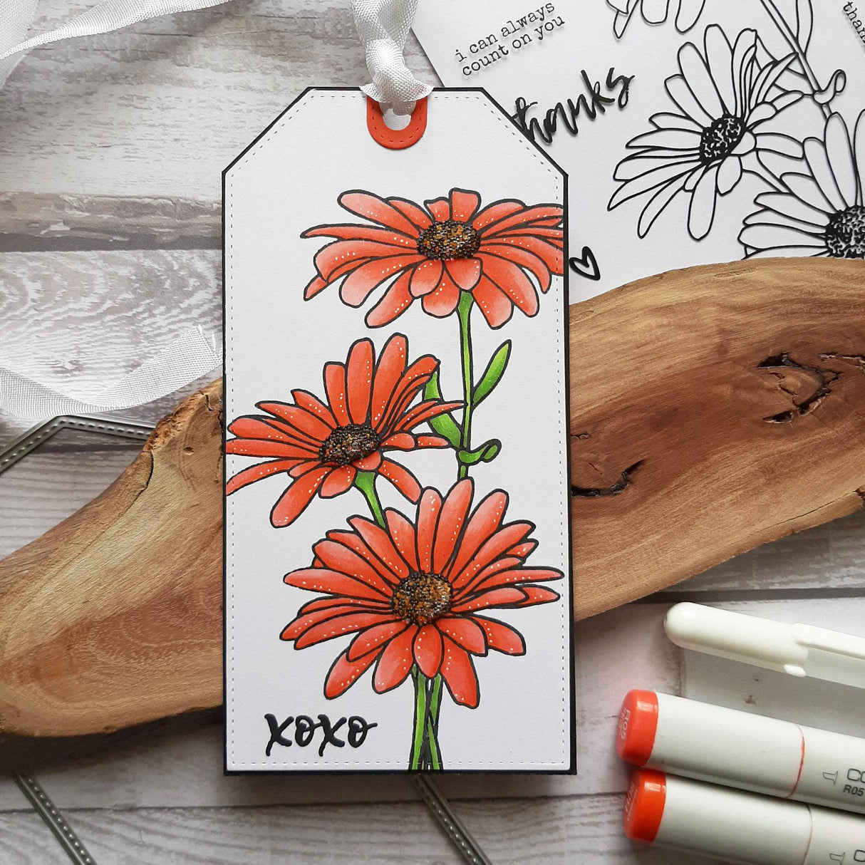 Stitched Tags Metal Die Set 18412 - Paper Rose Studio