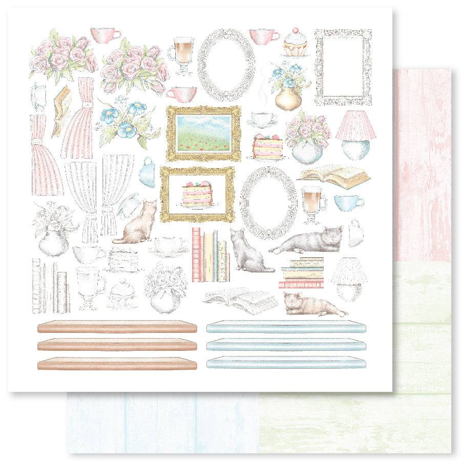 Sunday Afternoon E 12x12 Paper (12pc Bulk Pack) 26158 - Paper Rose Studio