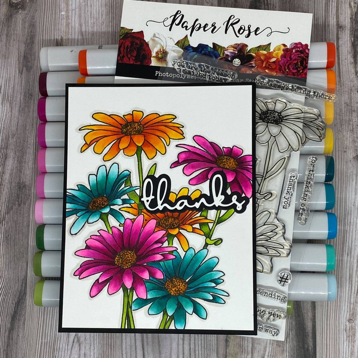 Thanks Fine Script Layered Metal Cutting Die 19667 - Paper Rose Studio