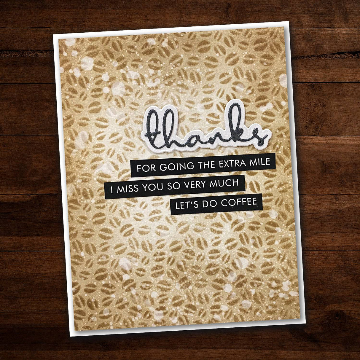 Thanks Fine Script Layered Metal Cutting Die 19667 - Paper Rose Studio