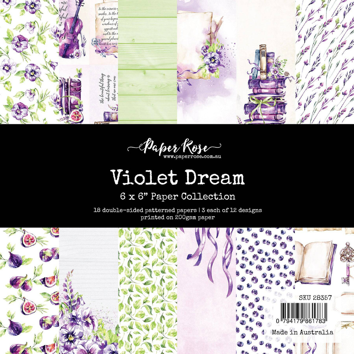 Violet Dream 6x6 Paper Collection 28357 - Paper Rose Studio
