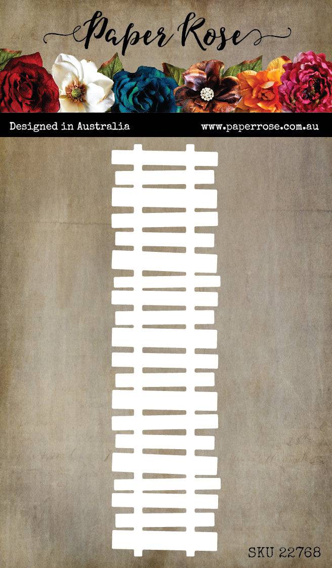 Wood Beach Fence Metal Cutting Die 22768 - Paper Rose Studio