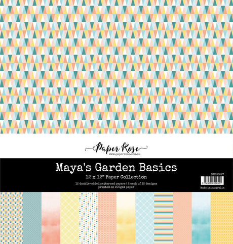 Maya's Garden Basics 12x12 Paper Collection 30597 - Paper Rose Studio