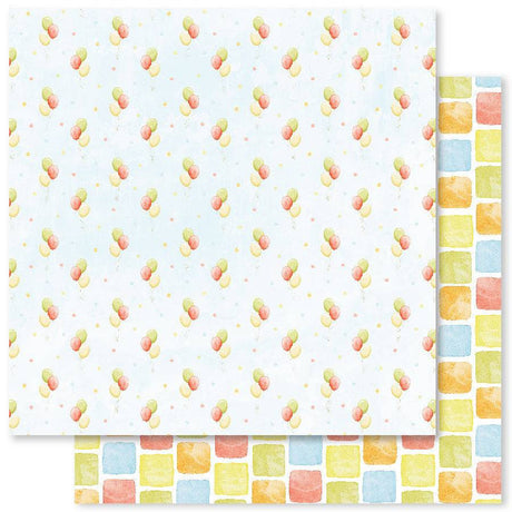 Sunny Days Patterns E 12x12 Paper (12pc Bulk Pack) 25210 - Paper Rose Studio