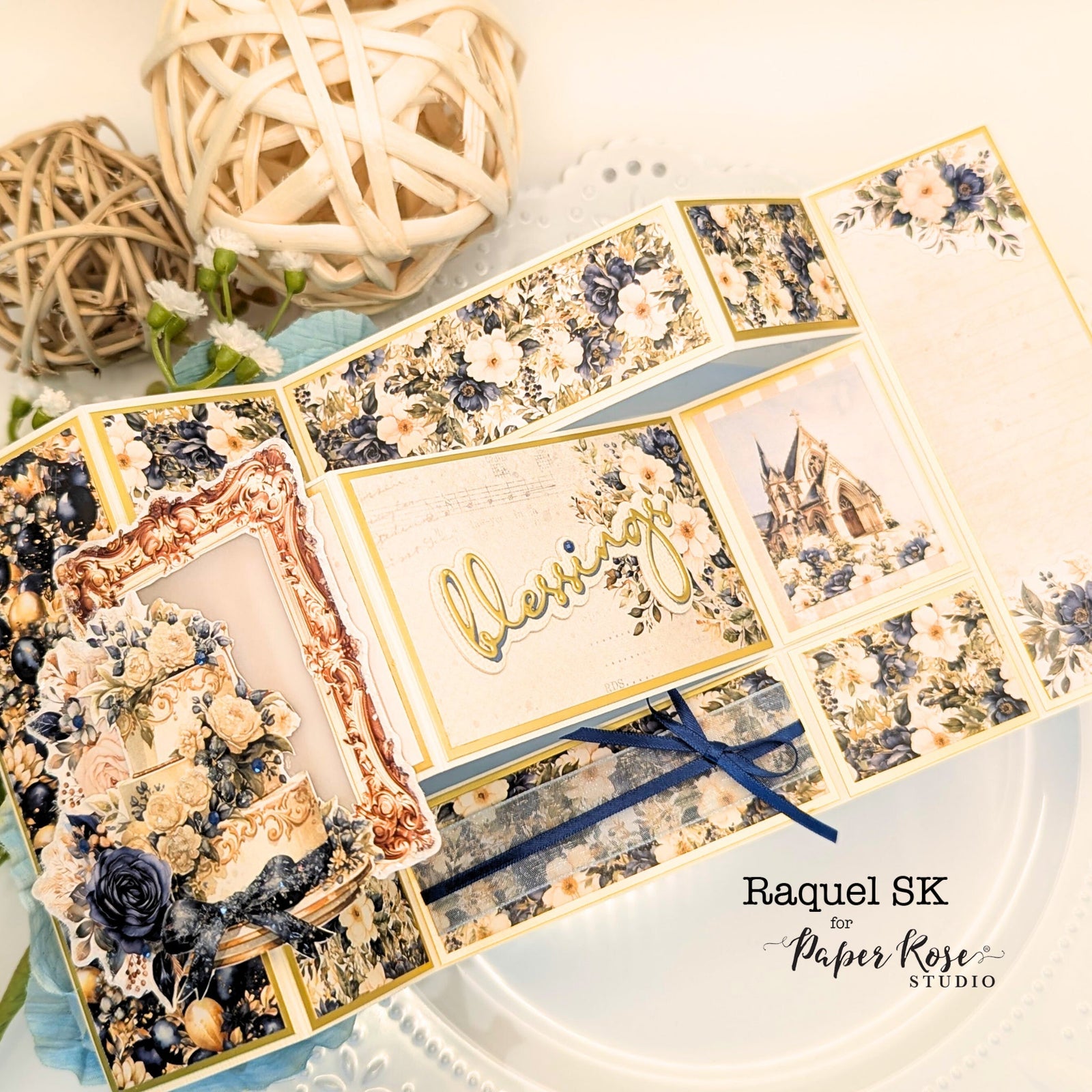 Wedding Blooms Greeting Cards - Raquel SK