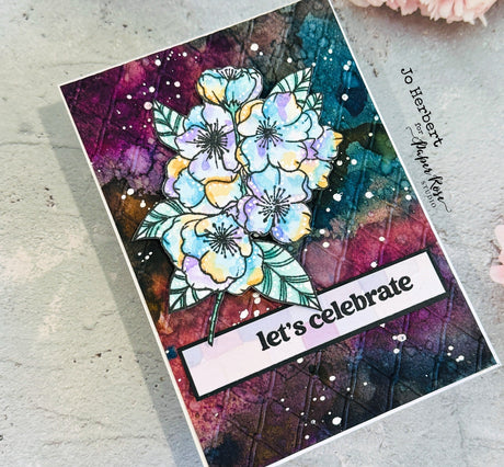 Blossom Bouquet Card - Jo Herbert