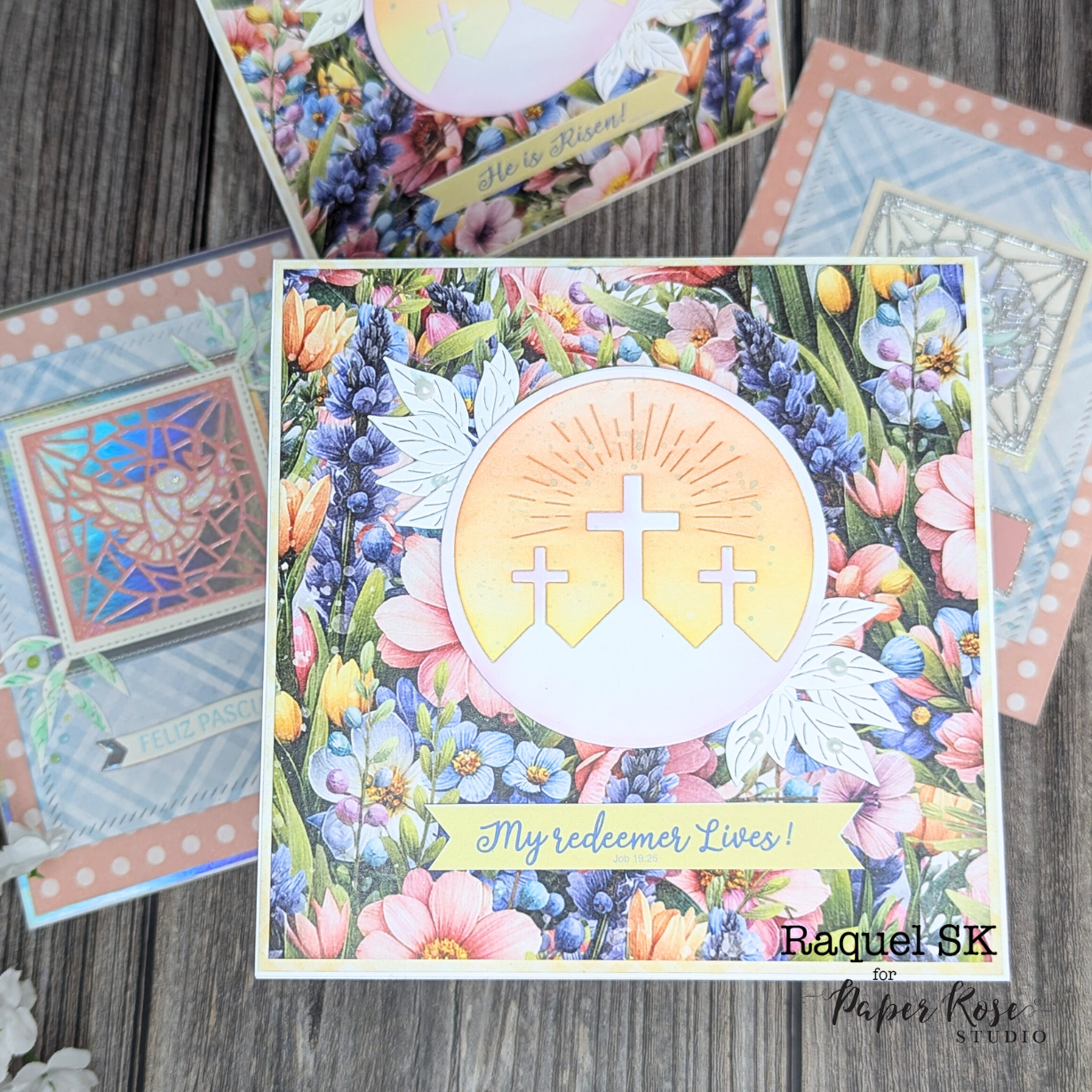 Easter TIme Pattern Cards - Raquel SK