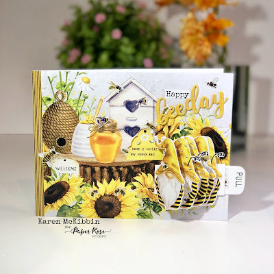 Gnome Mini Flip Slider Card - Karen McKibbin