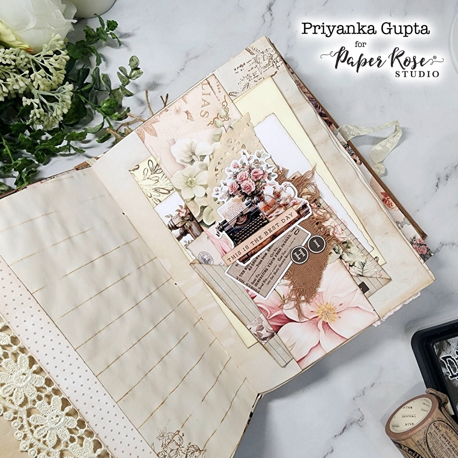 Afternoon in the Park Junk Journal - Priyanka Gupta