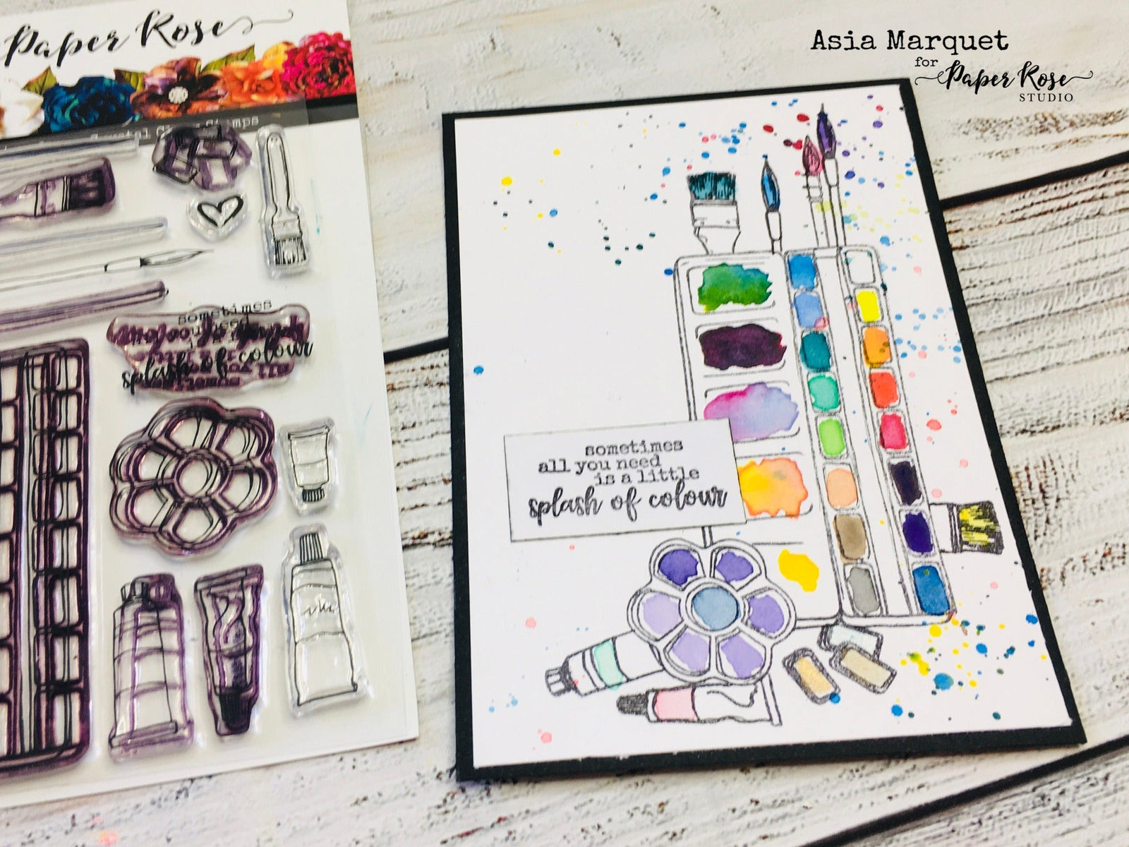 Sometimes All You NeedIs A Splash of Colour - Asia Marquet