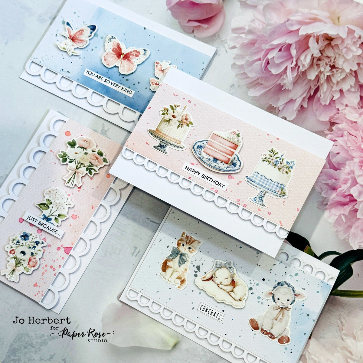 Primrose Garden Cards - Jo Herbert