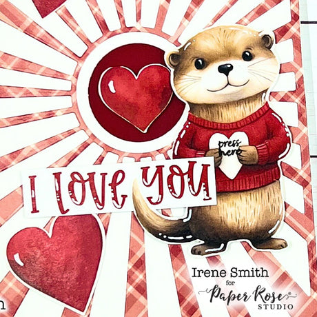 Animal Love Light-Up Valentine Card - Irene Smith