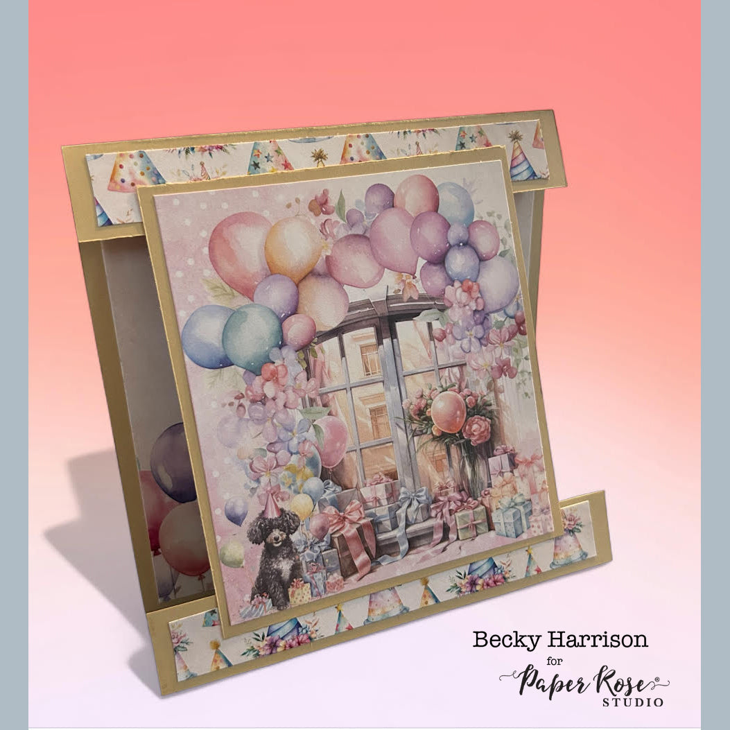 Birthday Fun Fold Card - Becky Harrison