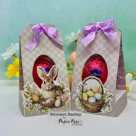 Easter Village Egg Holders - Bronwyn Eastley