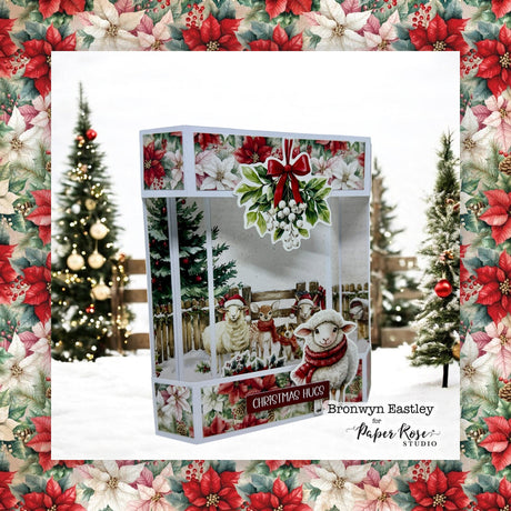 Christmas Tree Farm Honeycomb Cards - Bronwyn Eastley