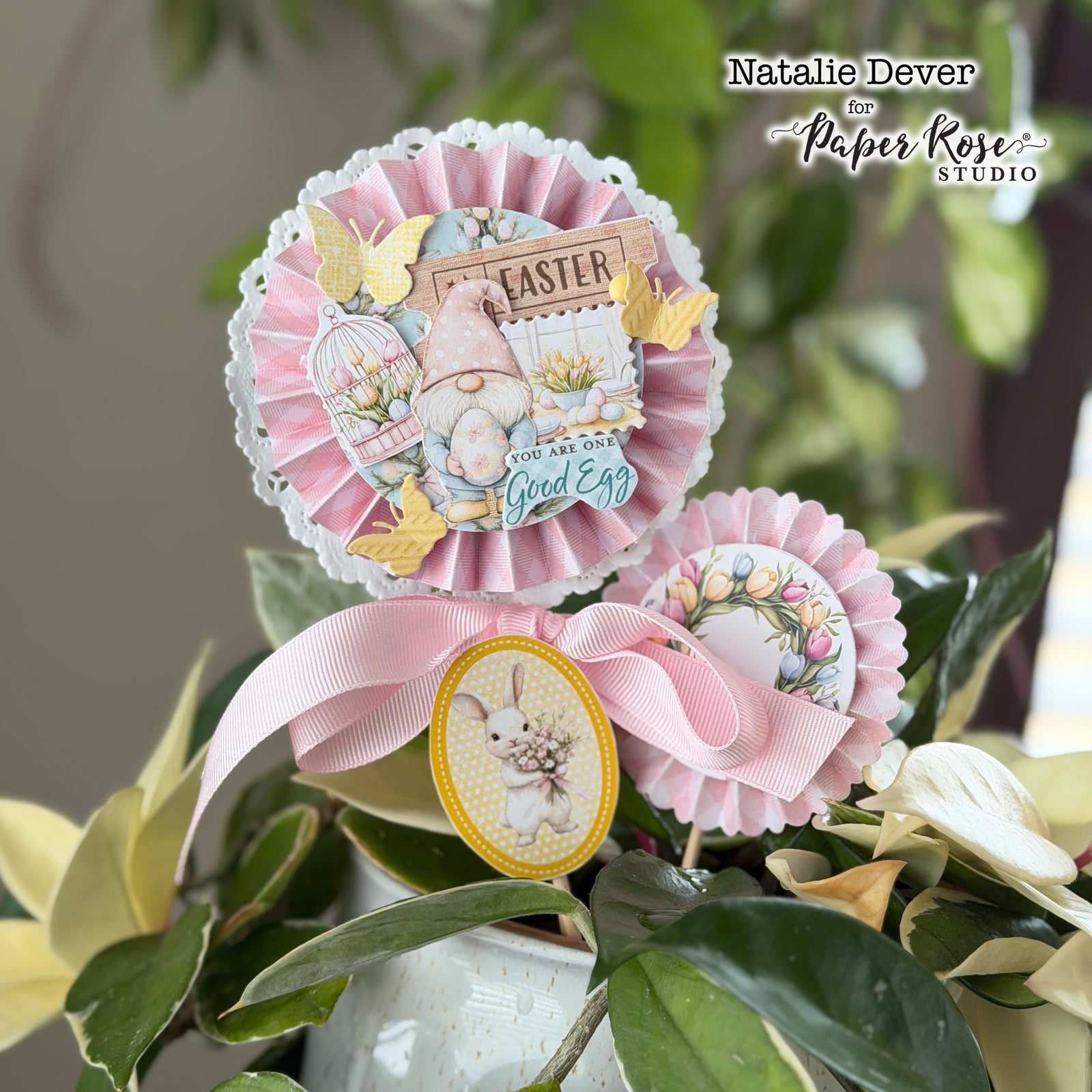 Bunny Hollow Rosette Tags - Natalie Dever
