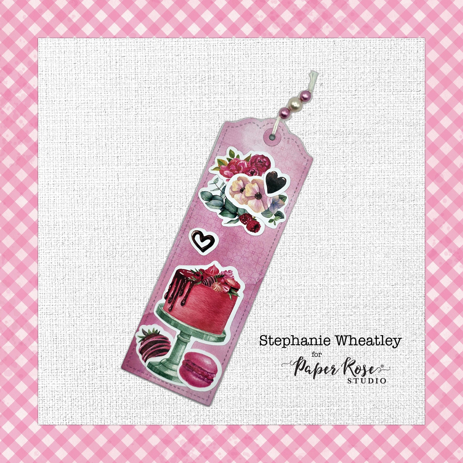 Cake Time Bookmark - Stephanie Wheatley