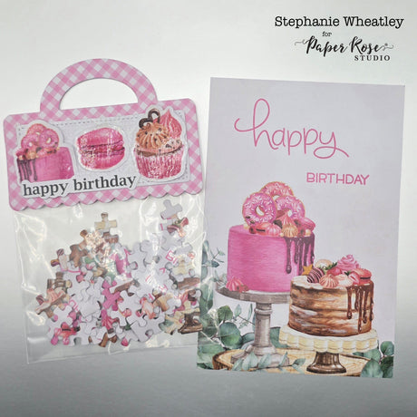 Cake Time Puzzle & Card - Stephanie Wheatley