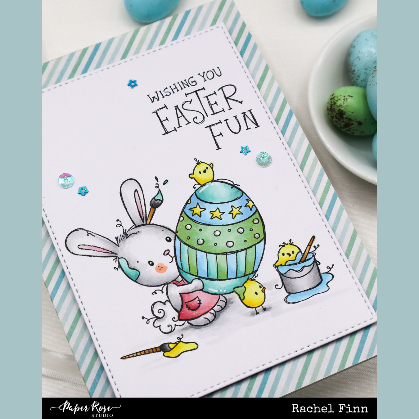Easter Time Basics & Patterns Cards - Rachel Finn