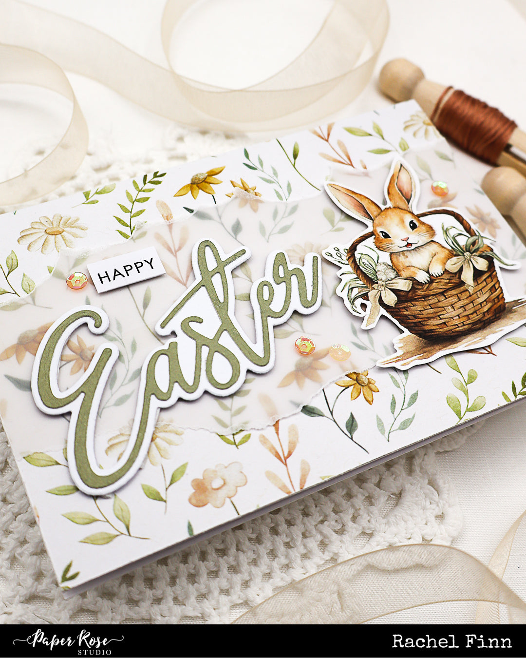 Easter Village Cards - Rachel Finn