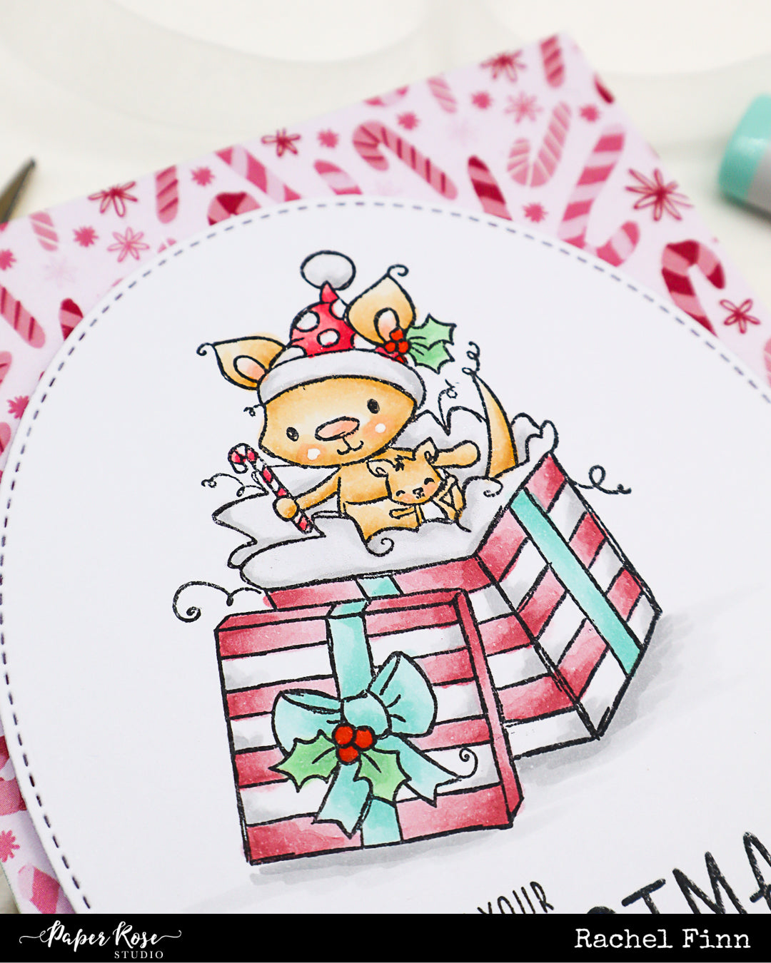Aussie Christmas Stamped Cards– Rachel Finn