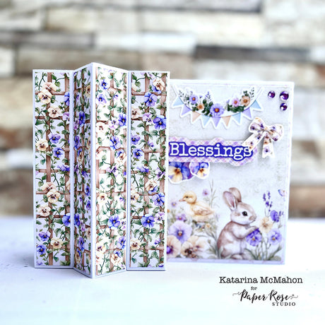 Petals & Pansies Star Pop-up Card – Katarina McMahon