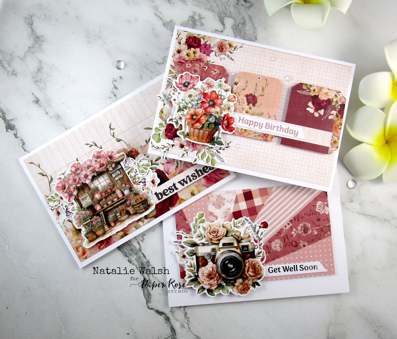 Vintage Rose Greeting Cards – Natalie Walsh
