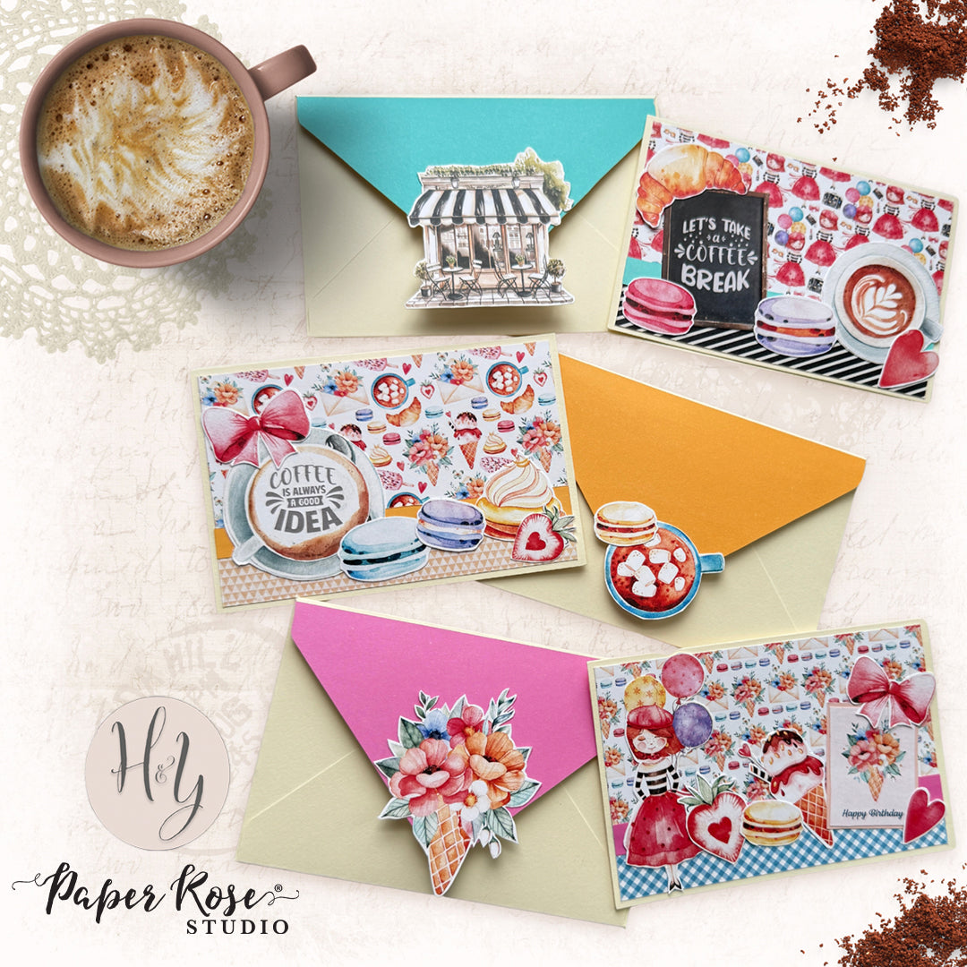 Coffee in Paris Cards - DJ Baker