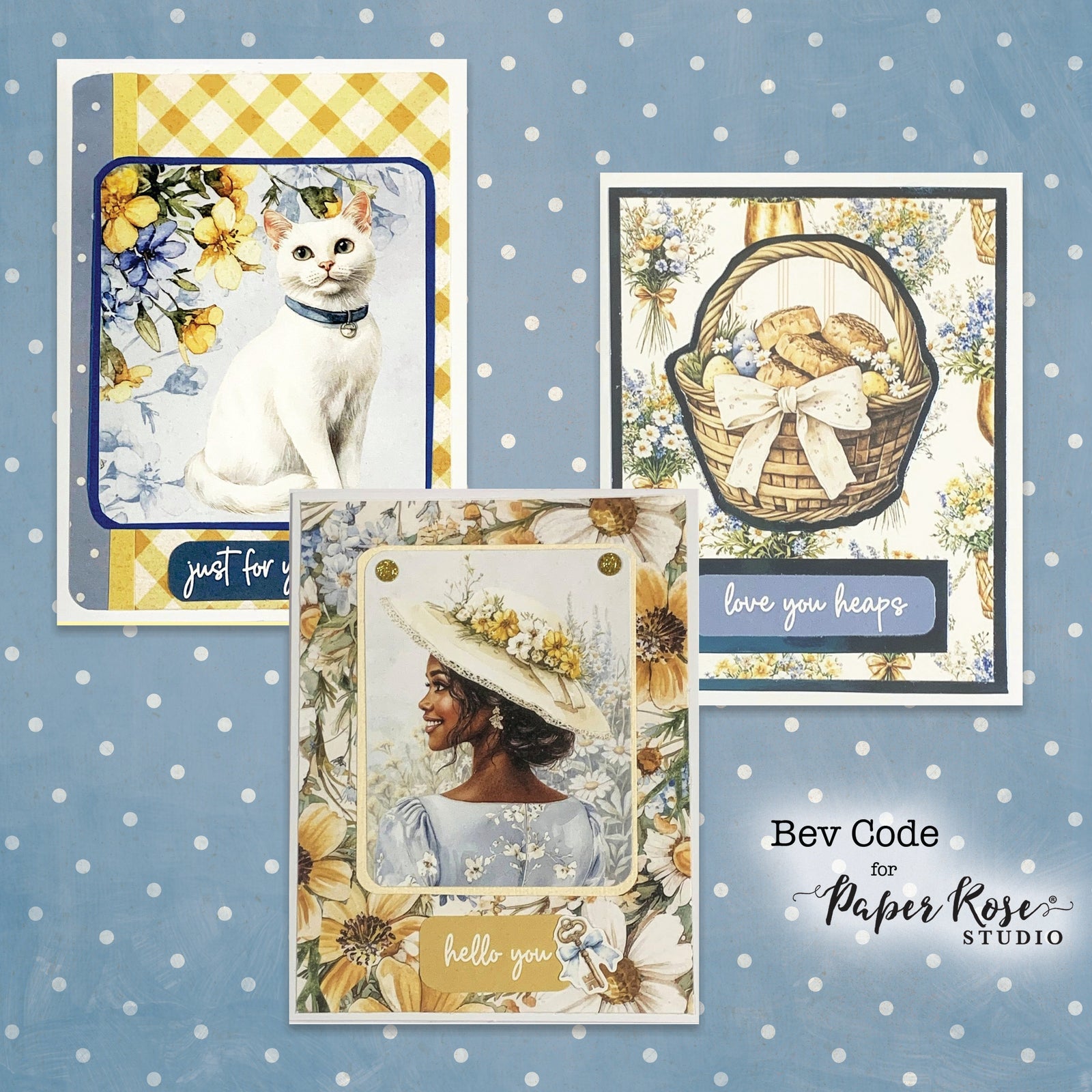 Rustic Spring Card Series - Bev Code