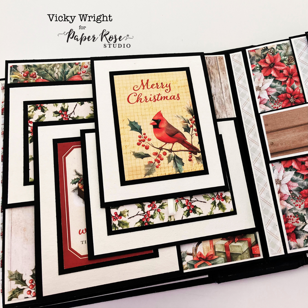 Christmas Tree Farm Mini Album - Vicky Wright