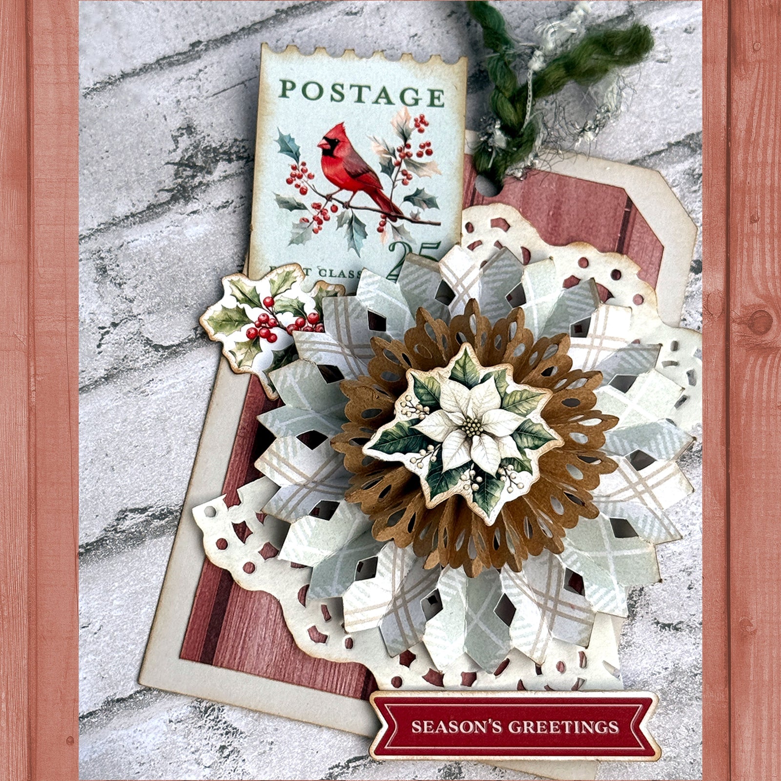 Christmas Tree Farm Gift Tags & Window Box - DJ Baker