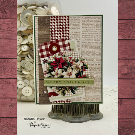 Christmas Holly Cards - Natalie Dever
