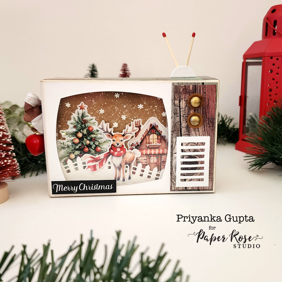 Christmas Time/Woodland Christmas Mini Album - Priyanka Gupta